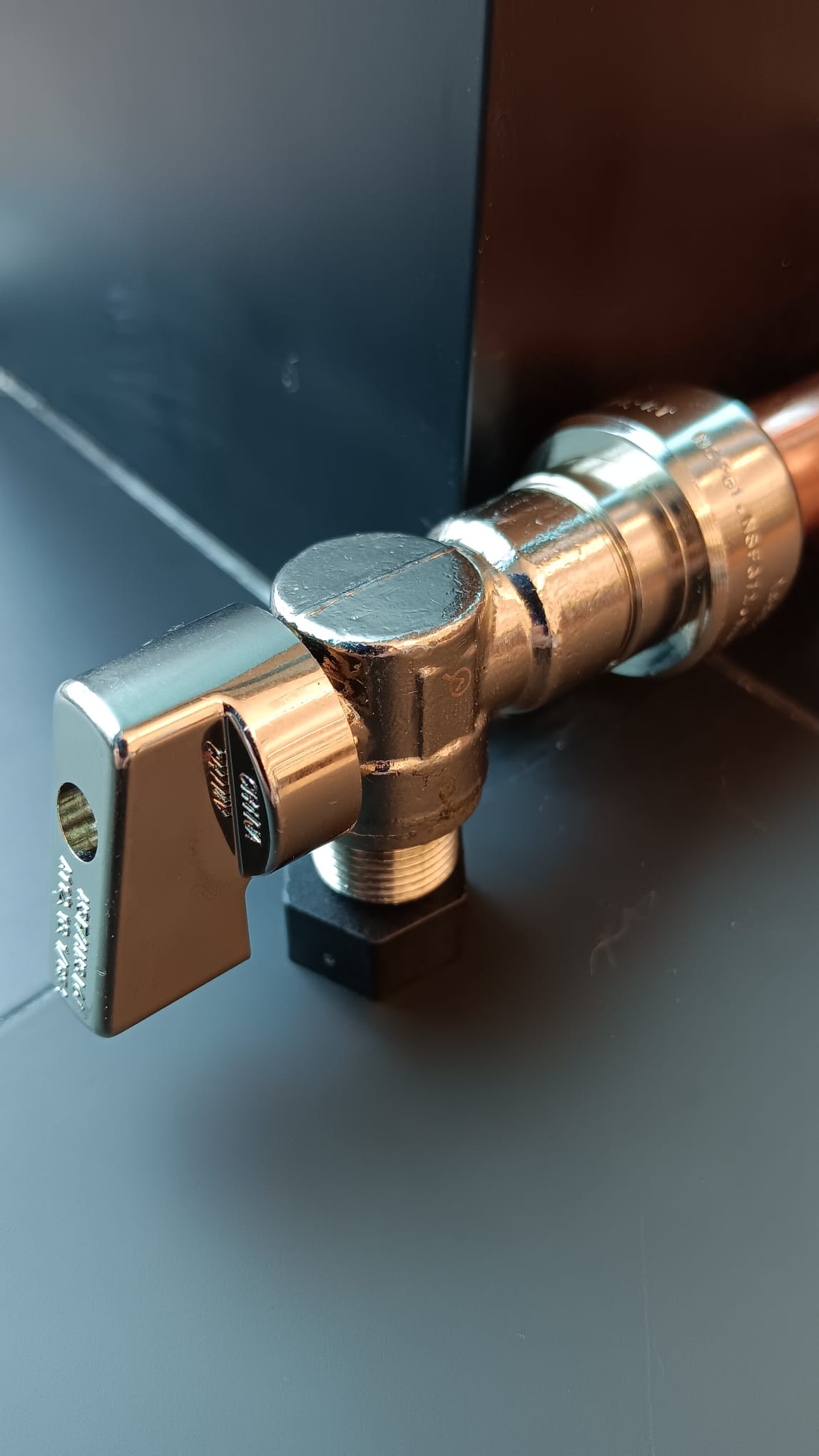 Quick Connect Copper Stub Out PEX Adapter