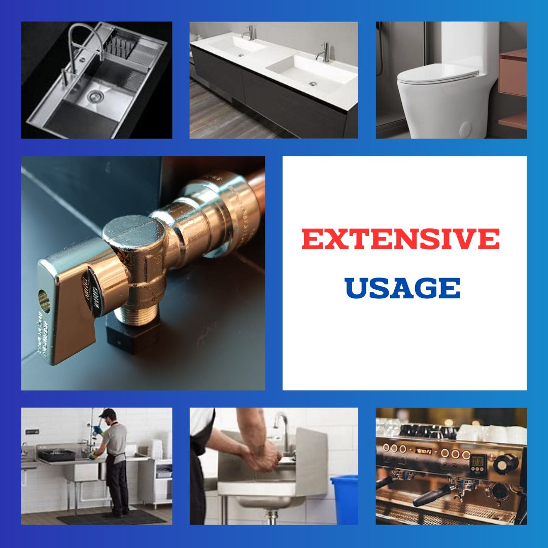 Quick Connect Copper Stub Out PEX Adapter